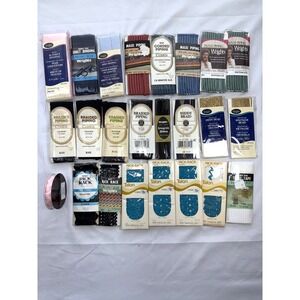 Wrights Talon Coats Sewing Notions Lot Mixed Colors Good Vintage Trim Rick Rack